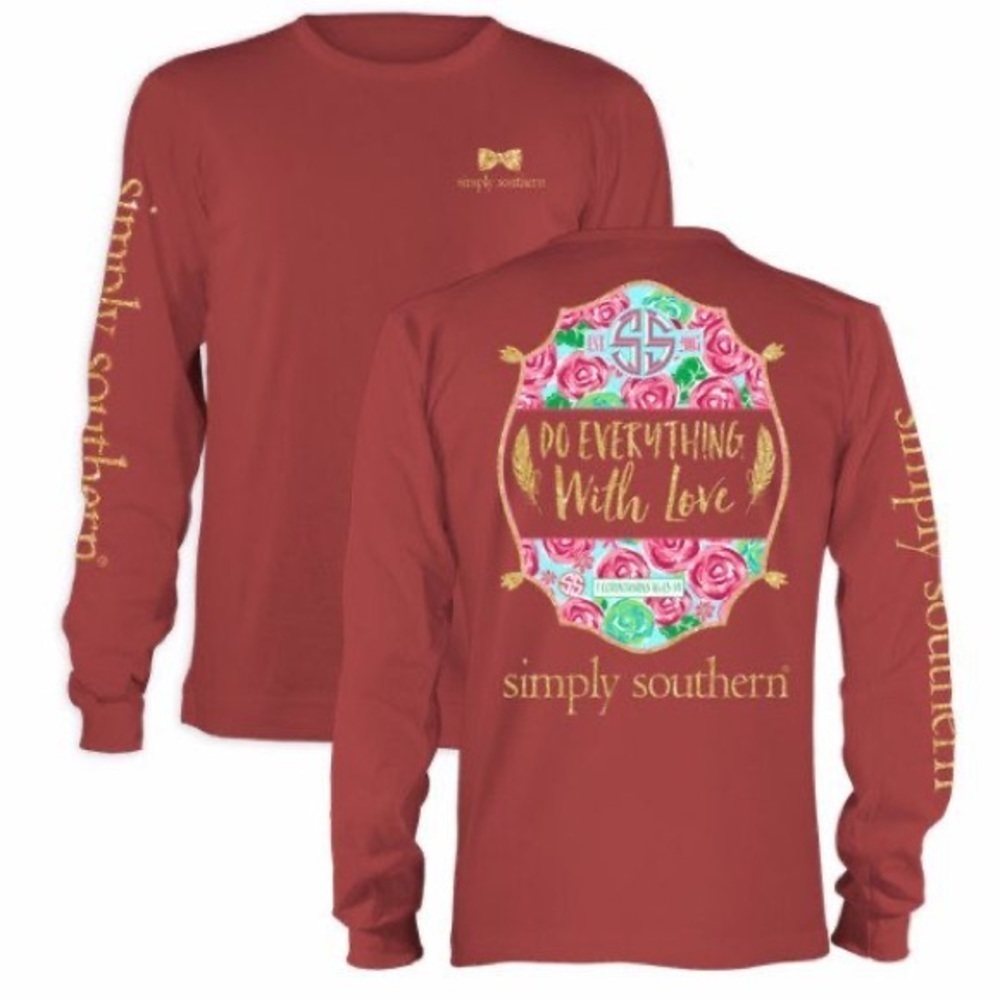 [Simply Southern] Classic Graphic Long Sleeve Tee